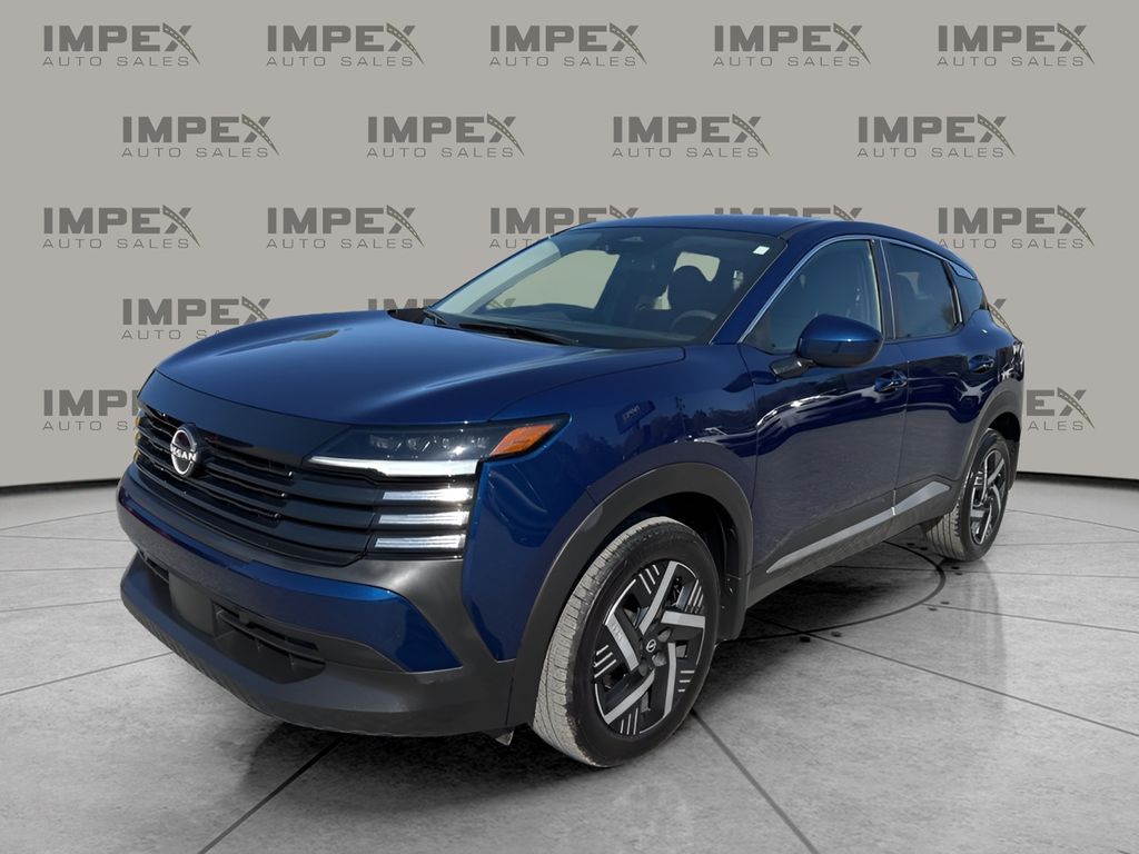 Deep Blue Pearl 2025 Nissan Kicks SV FWD SUV / Crossover Front-Wheel Drive Continuously Variable Transmission