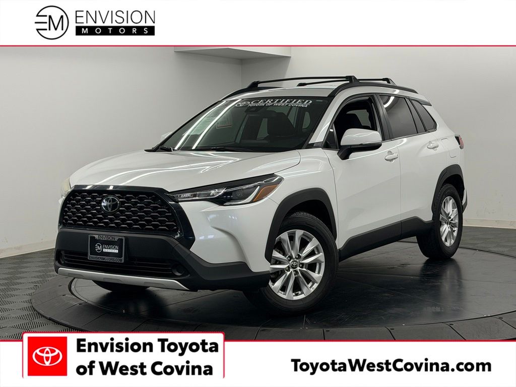 Pearl 2022 Toyota Corolla Cross SUV / Crossover All-Wheel Drive Continuously Variable Transmission