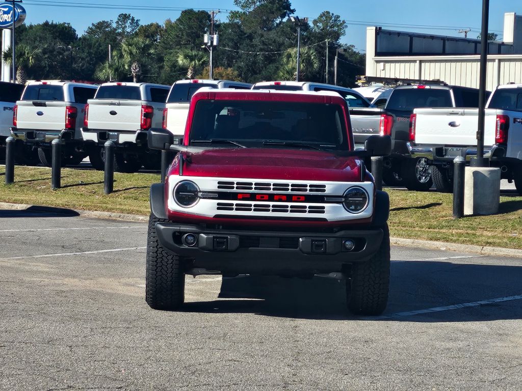 2025 Ford Bronco Heritage Edition Red at Walterboro Ford