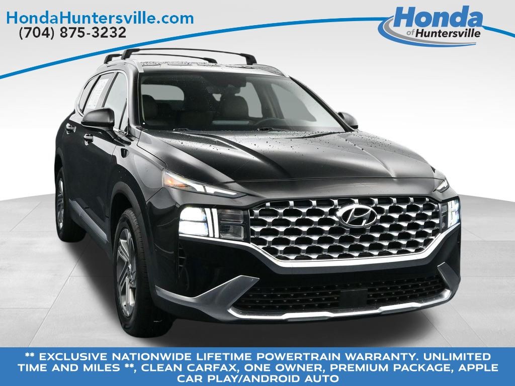 Twilight Black 2022 Hyundai Santa Fe SEL FWD SUV / Crossover Front-Wheel Drive 8-Speed Automatic