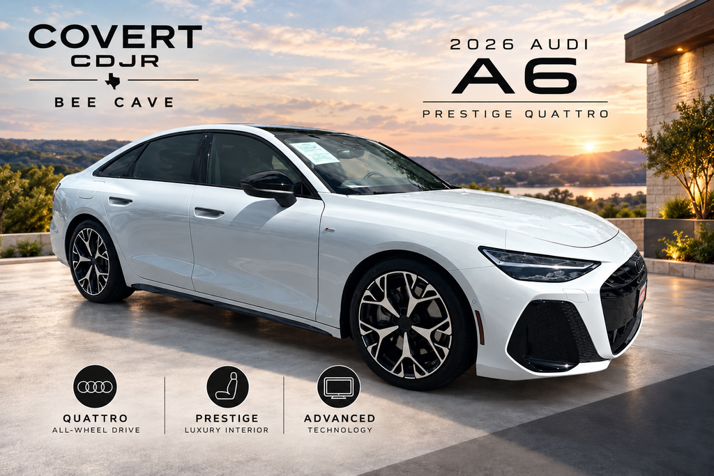 Arkona White 2026 Audi A6 Sedan All-Wheel Drive 7-Speed Automatic