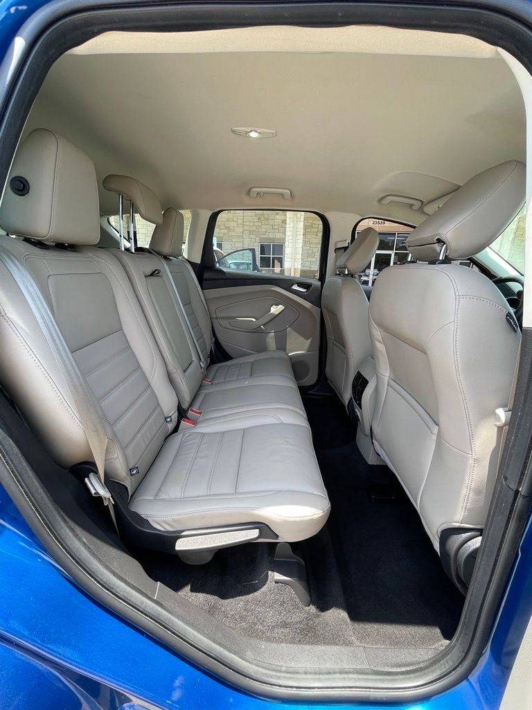 2018 Ford Escape SEL Blue at Shottenkirk Kia Fort Bend