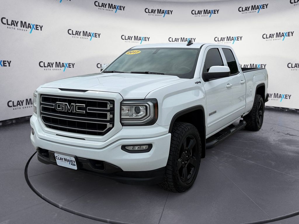 Summit White 2017 GMC Sierra 1500 Pickup Truck Four-Wheel Drive 6-Speed Automatic Overdrive