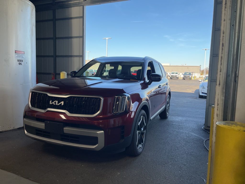 Dawning Red 2023 Kia Telluride EX FWD SUV / Crossover Front-Wheel Drive 8-Speed Automatic