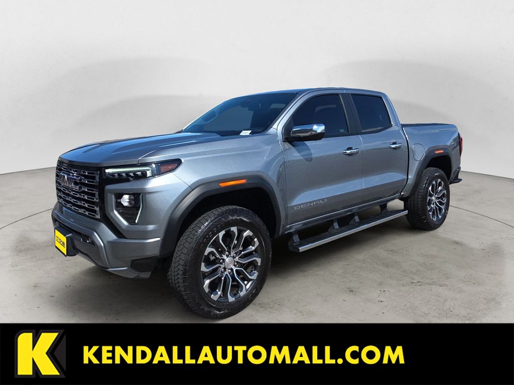 Sterling Metallic 2024 GMC Canyon Denali Crew Cab 4WD Pickup Truck Four-Wheel Drive 8-Speed Automatic