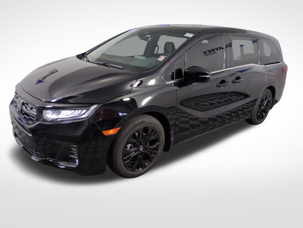 Crystal Black Pearl 2025 Honda Odyssey Minivan Front-Wheel Drive Automatic