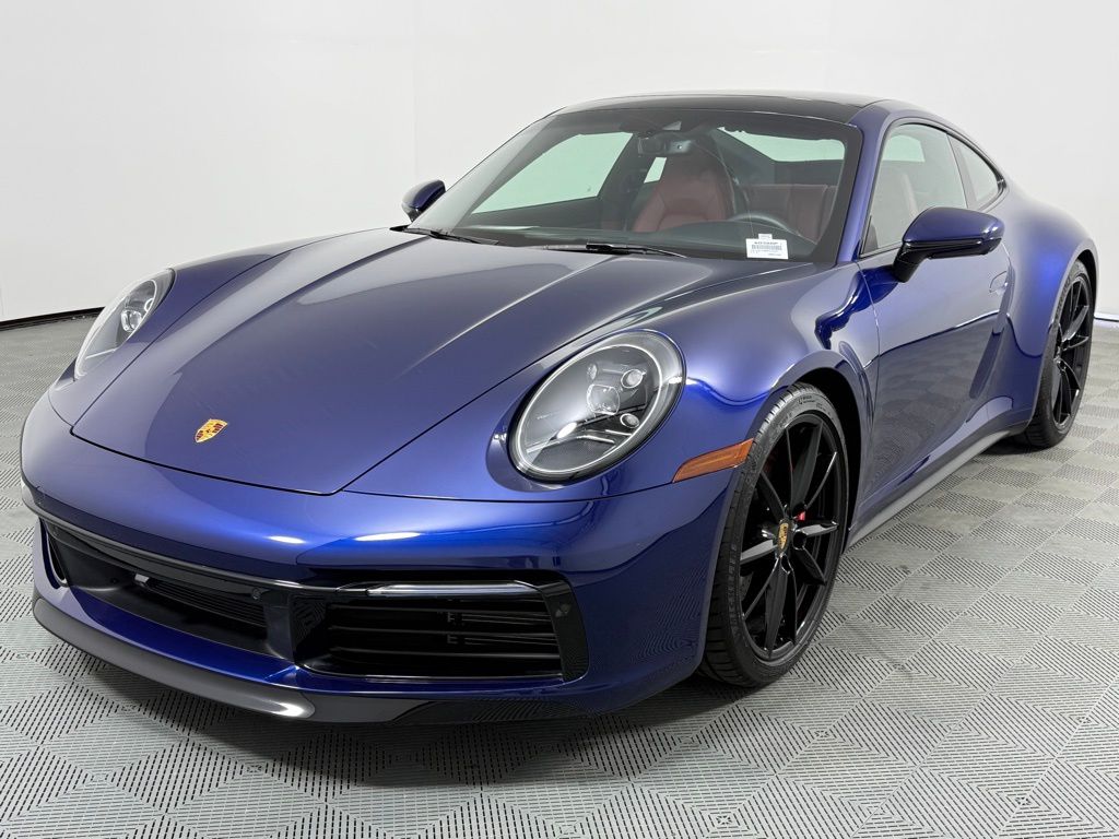Gentian Blue Metallic 2024 Porsche 911 Carrera S Coupe RWD Coupe Rear-Wheel Drive 8-Speed Automatic