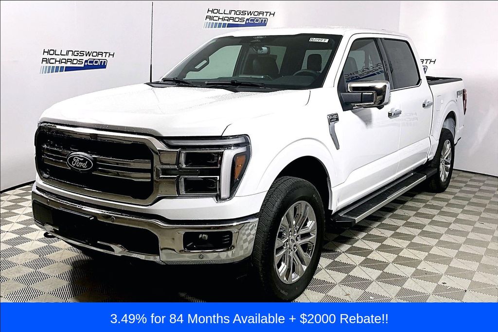 Oxford White 2026 Ford F-150 Pickup Truck Four-Wheel Drive Automatic