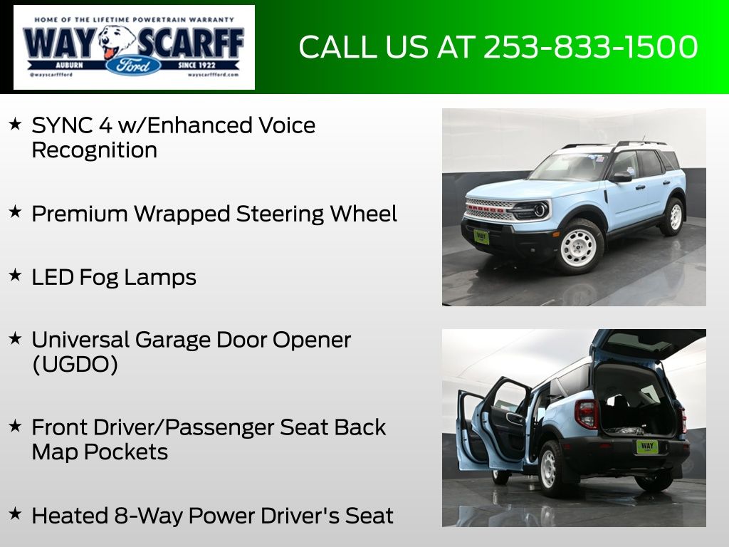 2025 Ford Bronco Sport Heritage