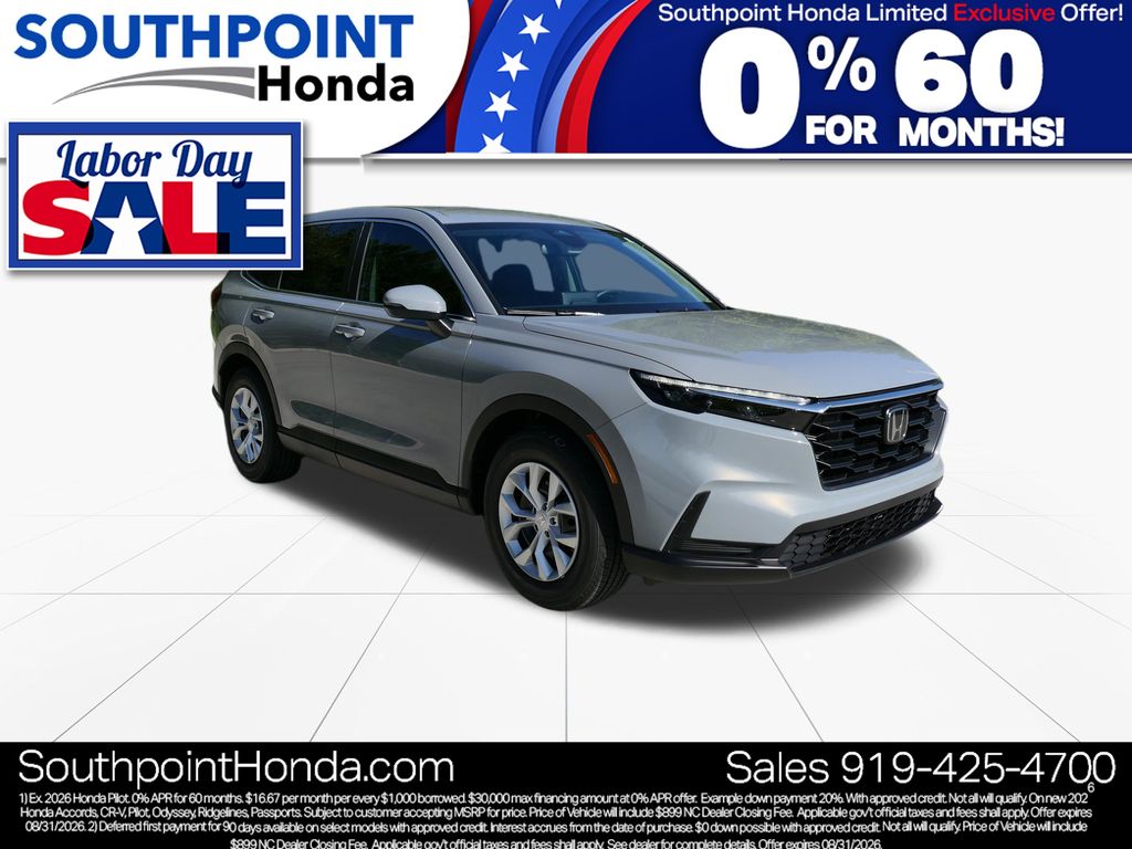 Urban Gray Pearl 2026 Honda CR-V SUV / Crossover Front-Wheel Drive Continuously Variable Transmission