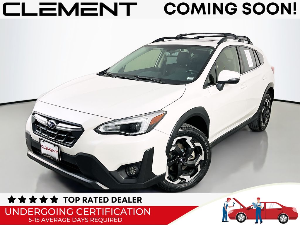 Crystal White Pearl 2021 Subaru Crosstrek Limited AWD SUV / Crossover All-Wheel Drive Continuously Variable Transmission