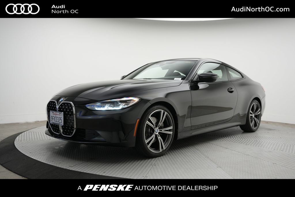 Black Sapphire Metallic 2023 BMW 4 Series Coupe Rear-Wheel Drive 8-Speed Automatic