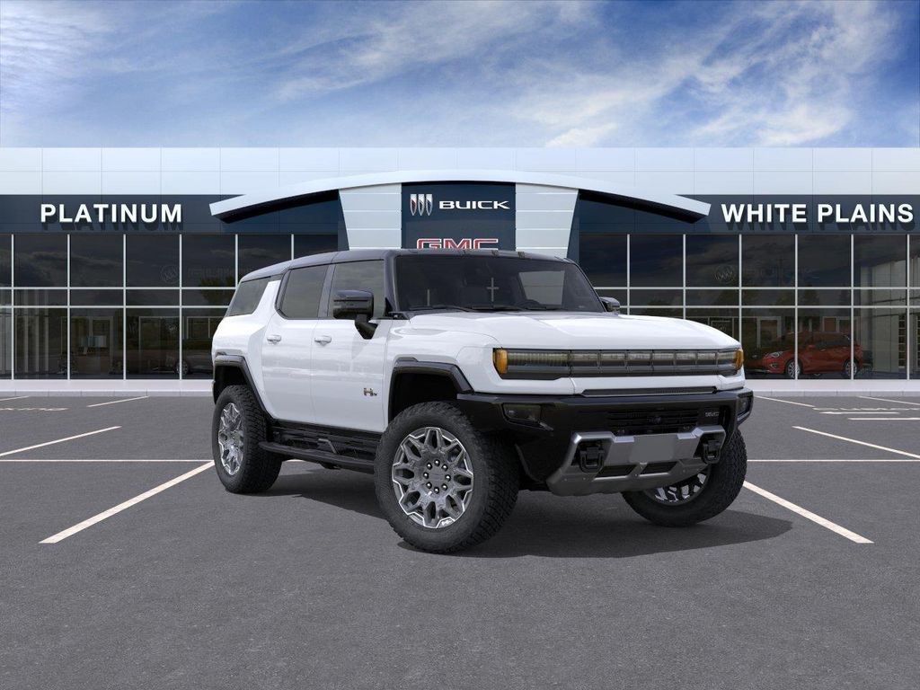 Interstellar White 2026 GMC Hummer EV SUV SUV / Crossover All-Wheel Drive 1-Speed Automatic