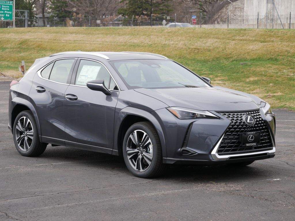 Gray 2026 Lexus UX Hybrid 300h Premium AWD SUV / Crossover All-Wheel Drive Continuously Variable Transmission