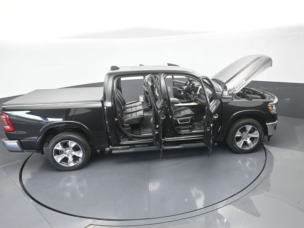 Used 2020 Diamond Black Crystal Pearlcoat Ram Laramie image 74