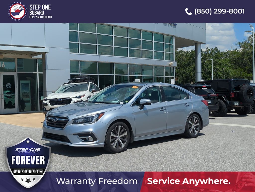 Ice Silver Metallic 2018 Subaru Legacy Sedan All-Wheel Drive Continuously Variable Transmission