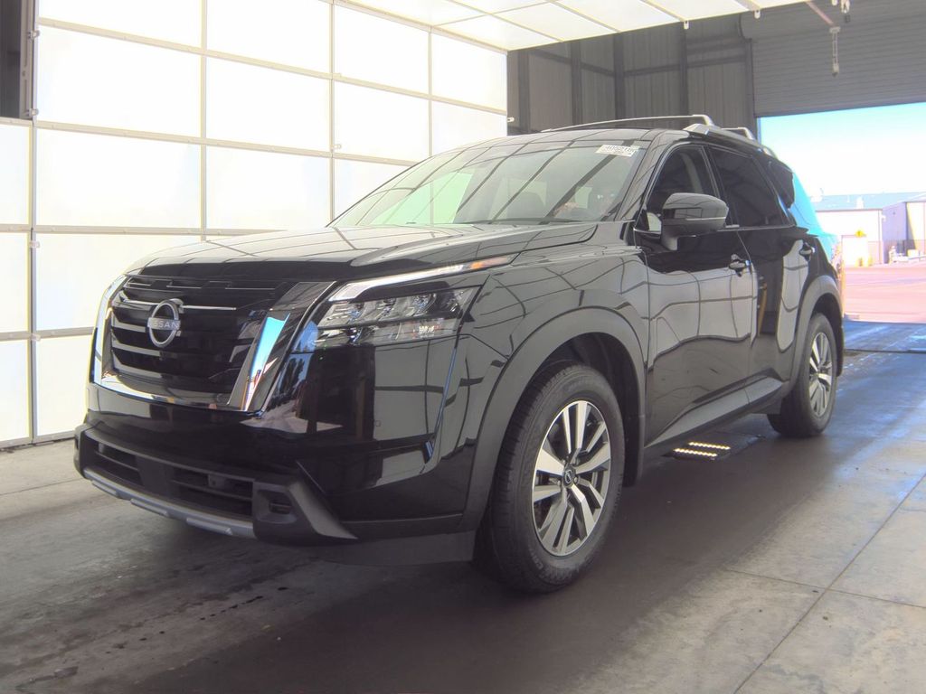 Super Black 2025 Nissan Pathfinder SL 4WD SUV / Crossover All-Wheel Drive 9-Speed Automatic