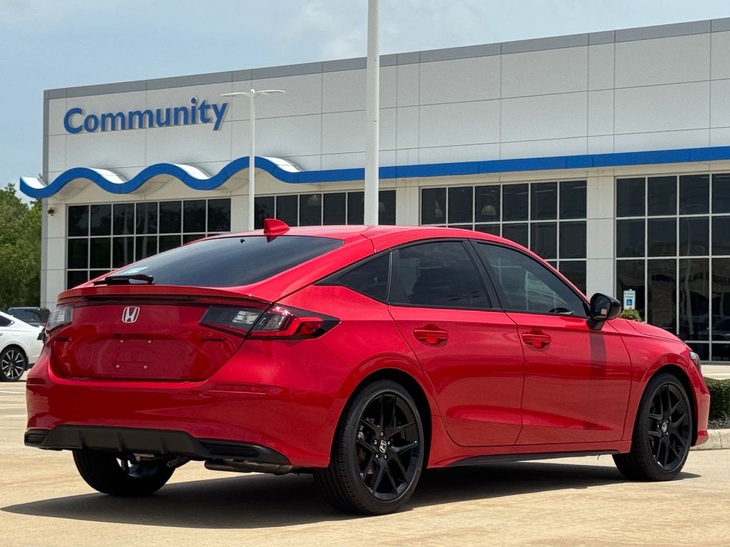 2026 Honda Civic Sport Red at DeMontrond Auto Country