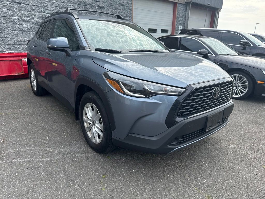 Celestite 2023 Toyota Corolla Cross LE AWD SUV / Crossover All-Wheel Drive Continuously Variable Transmission