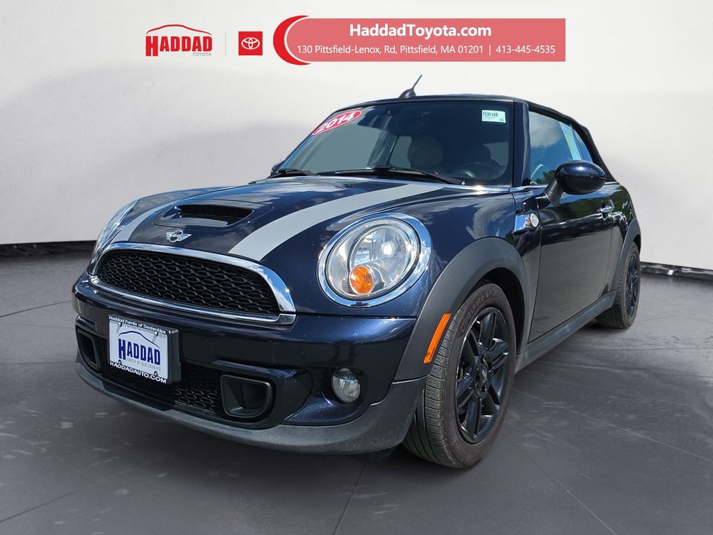 Blue Metallic 2014 MINI Cooper Convertible Front-Wheel Drive 6-Speed Automatic