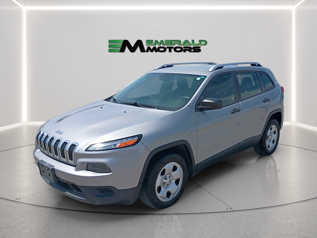 Billet Silver Metallic Clearcoat 2015 Jeep Cherokee SUV / Crossover Front-Wheel Drive 9-Speed Automatic