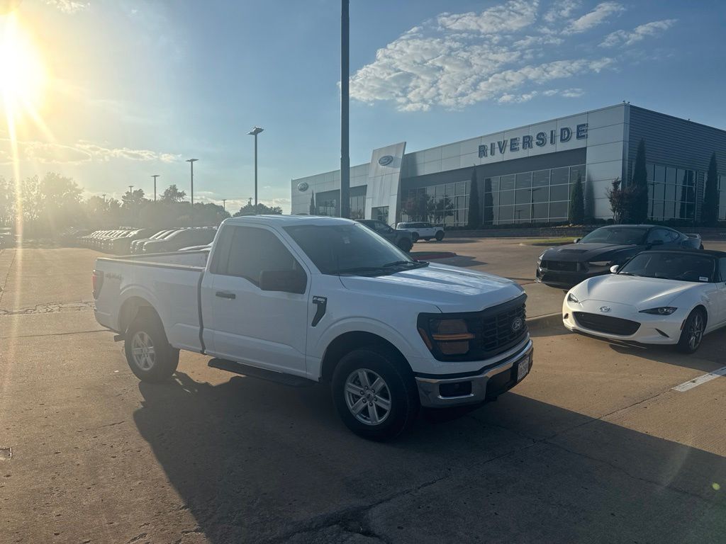 Oxford White 2025 Ford F-150 Pickup Truck Four-Wheel Drive Automatic
