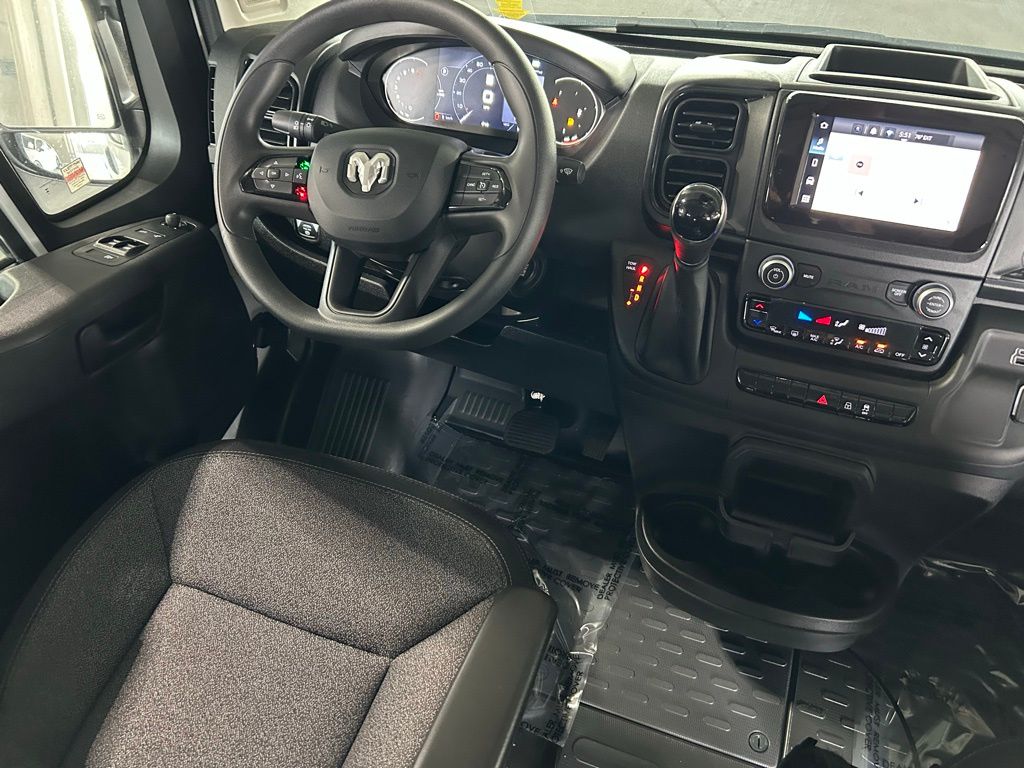 Used 2023 Bright White Clearcoat Ram High Roof image 9