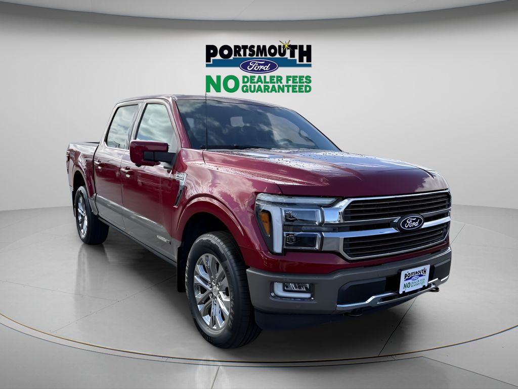 Ruby Red Metallic Tinted Clearcoat 2026 Ford F-150 King Ranch SuperCrew 4WD Pickup Truck Four-Wheel Drive Automatic