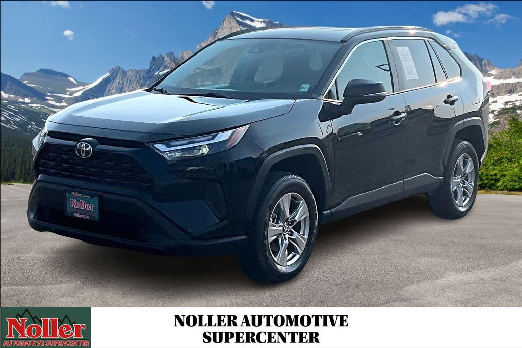 Midnight Black Metallic 2025 Toyota RAV4 SUV / Crossover All-Wheel Drive 8-Speed Automatic