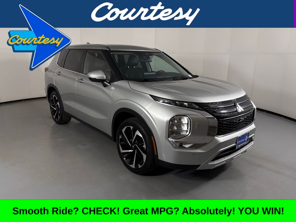 Blue 2024 Mitsubishi Outlander SE S-AWC SUV / Crossover All-Wheel Drive Continuously Variable Transmission