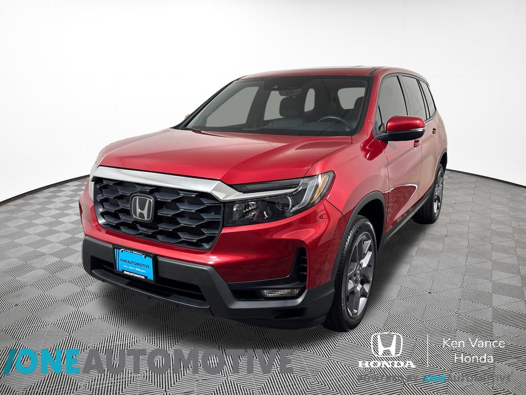 Radiant Red 2023 Honda Passport SUV / Crossover All-Wheel Drive 9-Speed Automatic