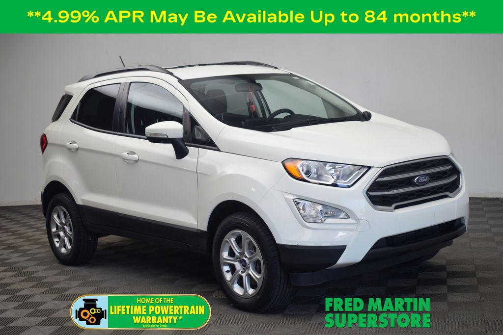 Diamond White 2022 Ford EcoSport SUV / Crossover All-Wheel Drive 6-Speed Automatic