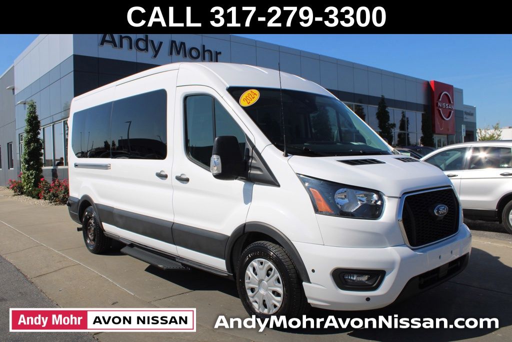 2024 Ford Transit Passenger 350 XLT Medium Roof LB RWD   