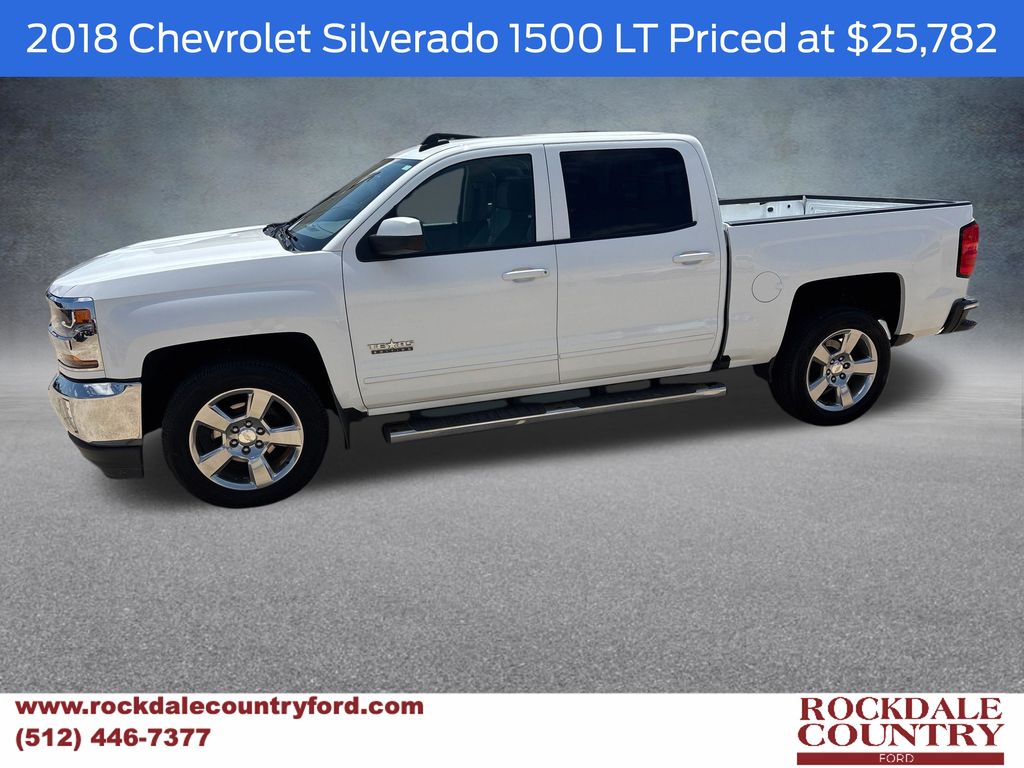  2018 Chevrolet Silverado 1500 LT Crew Cab RWD   