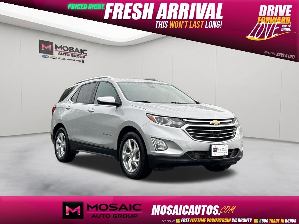 Silver Ice Metallic 2020 Chevrolet Equinox SUV / Crossover Front-Wheel Drive 6-Speed Automatic Overdrive