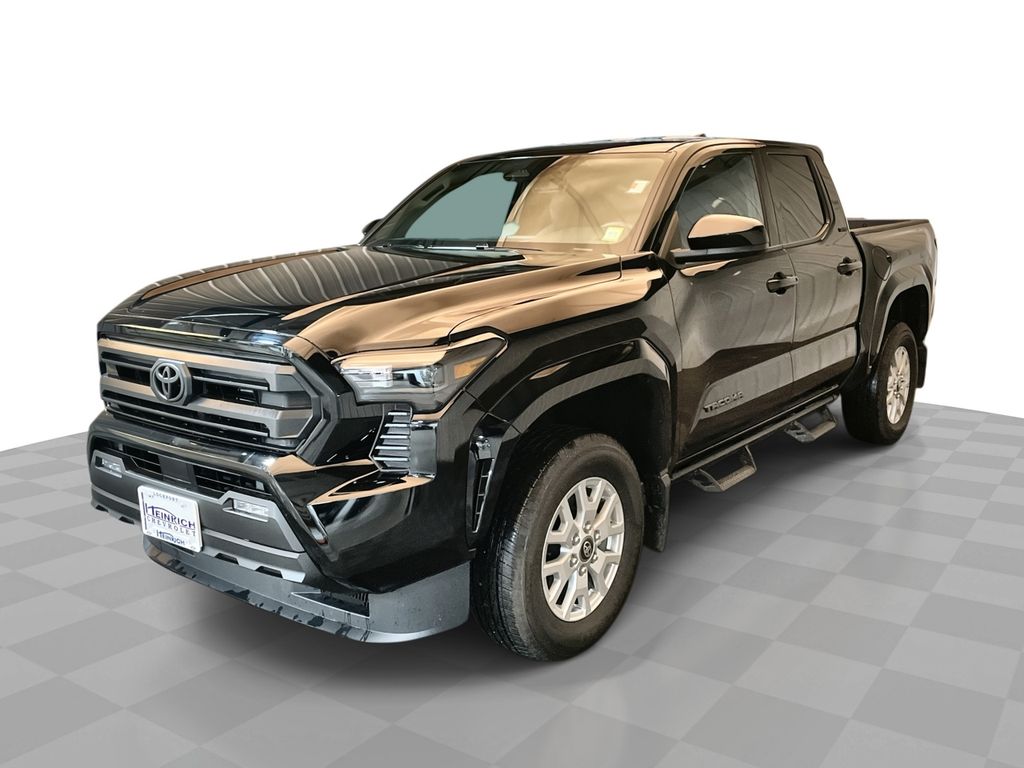 Black 2026 Toyota Tacoma Pickup Truck Four-Wheel Drive 8-Speed Automatic