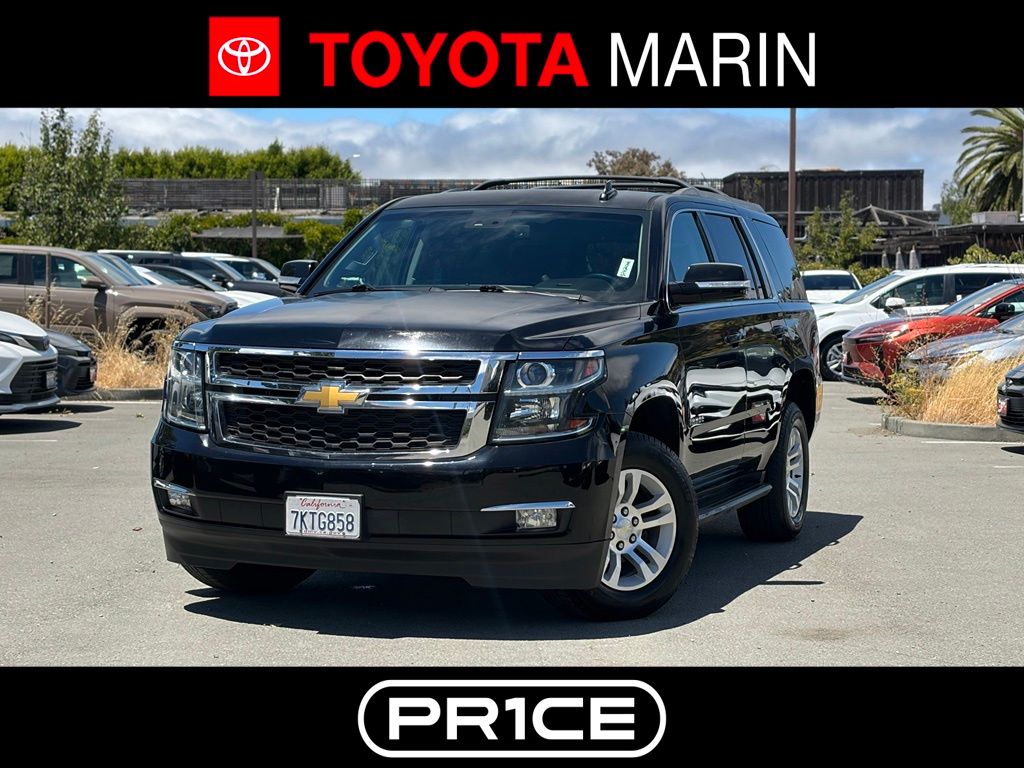 Black 2015 Chevrolet Tahoe SUV / Crossover Four-Wheel Drive 6-Speed Automatic Overdrive