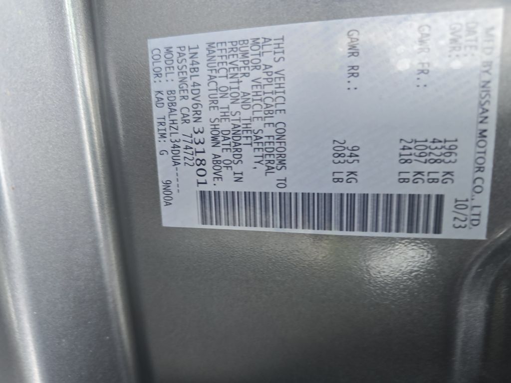 Used 2024 Nissan Altima Sedan