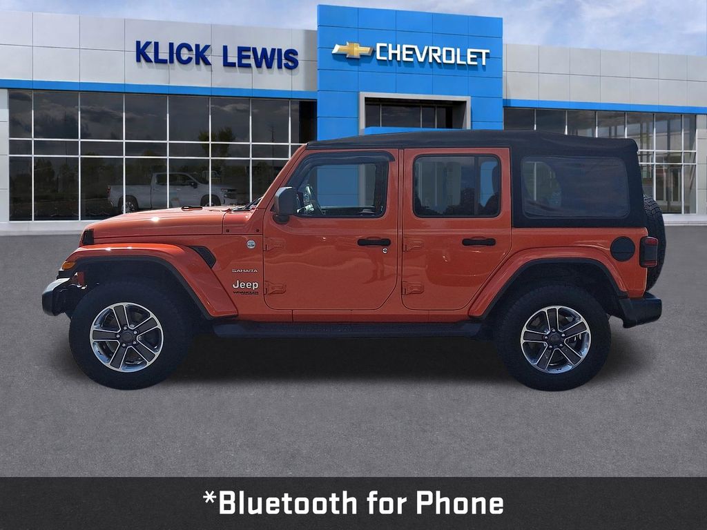 2018 Jeep Wrangler Unlimited Sahara Orange at Subaru and VW of Moon Township
