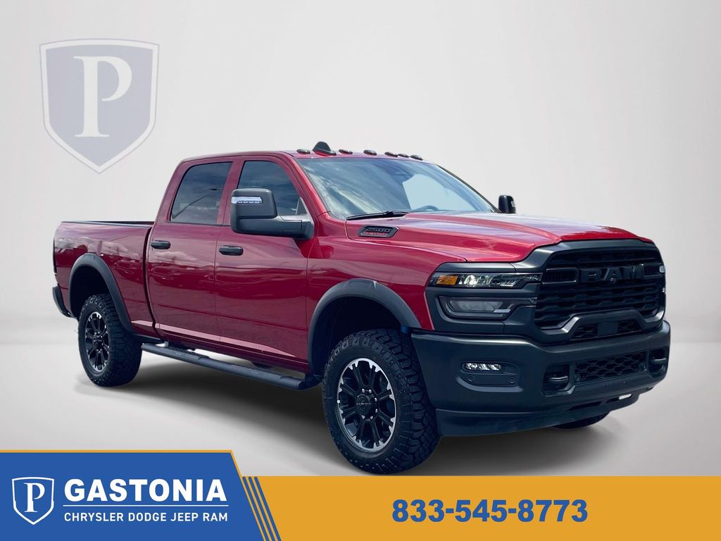 Molten Red Pearlcoat 2026 RAM 2500 Pickup Truck Four-Wheel Drive 8-Speed Automatic