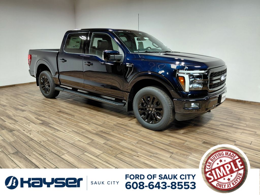 Antimatter Blue Metallic 2026 Ford F-150 Pickup Truck Four-Wheel Drive Automatic