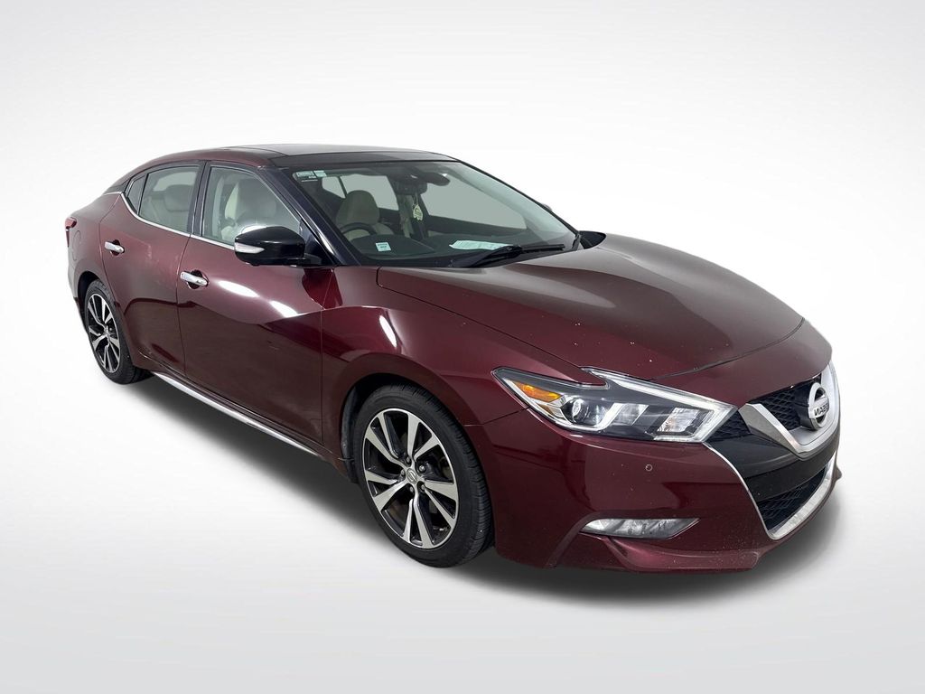 Coulis Red 2016 Nissan Maxima Platinum Sedan Front-Wheel Drive Continuously Variable Transmission