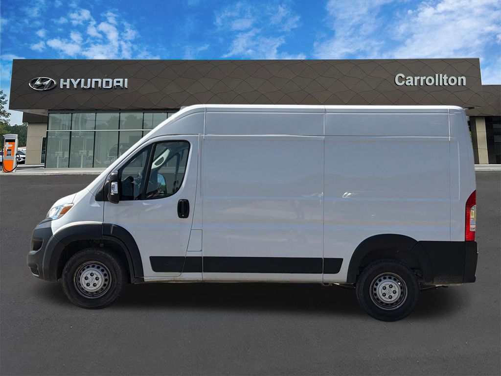 Used 2025 Bright White Clearcoat Ram High Roof image 8