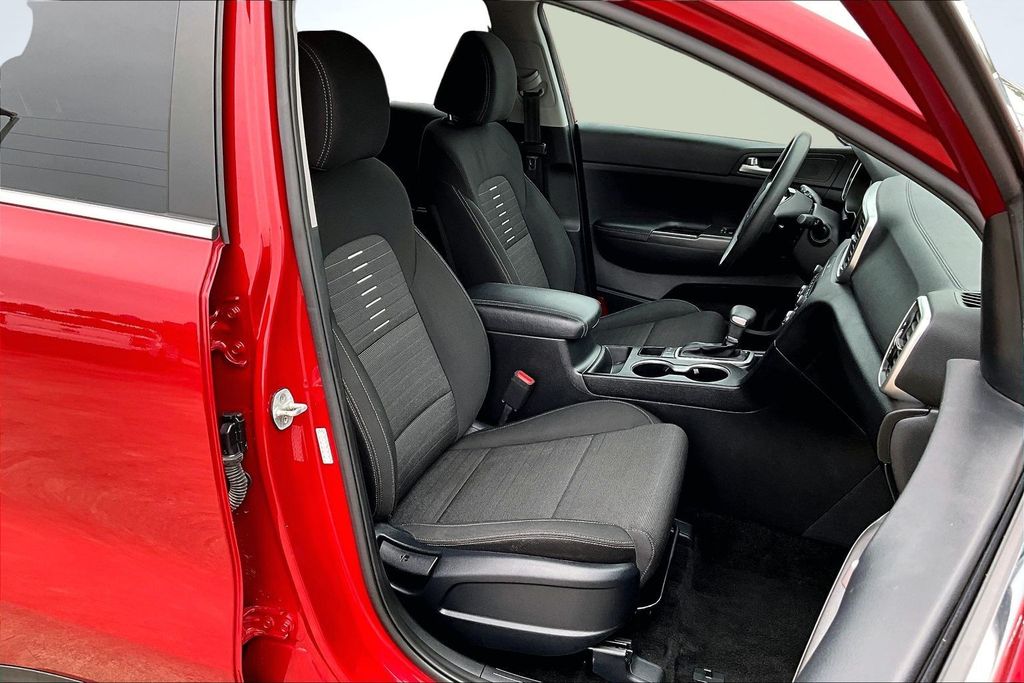 2022 Kia Sportage LX Red at DeMontrond Automotive Group