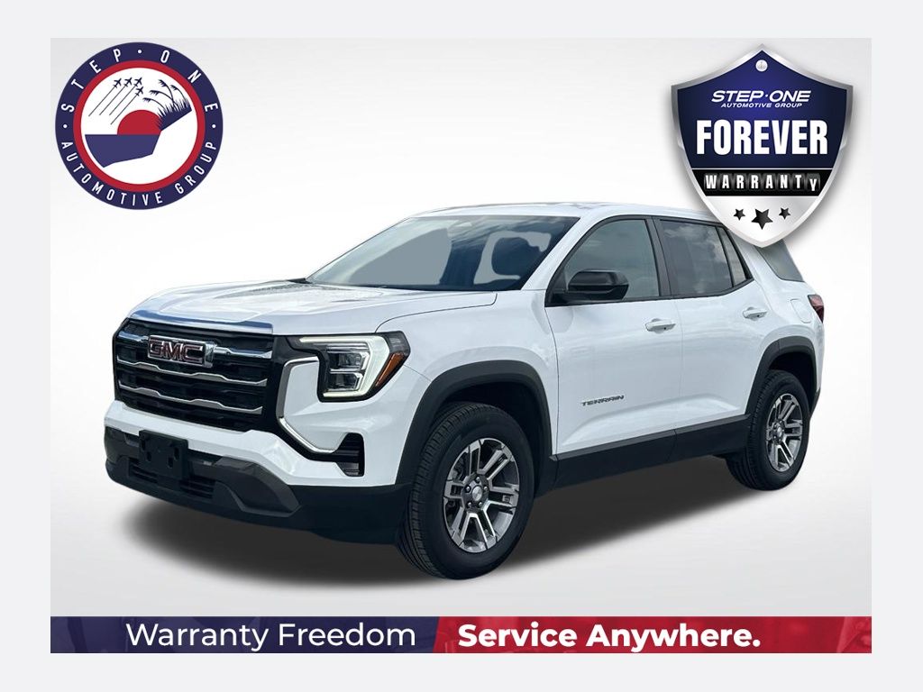 Summit White 2026 GMC Terrain SUV / Crossover Four-Wheel Drive 8-Speed Automatic Overdrive