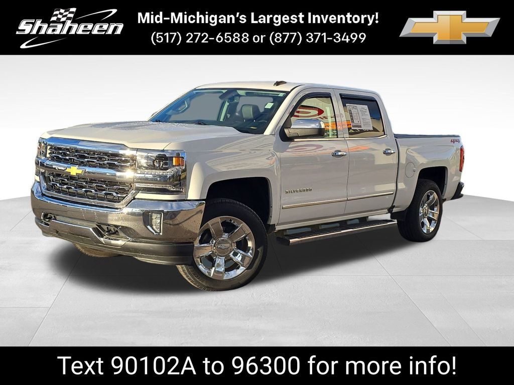 2018 Chevrolet Silverado 1500 LTZ Crew Cab 4WD