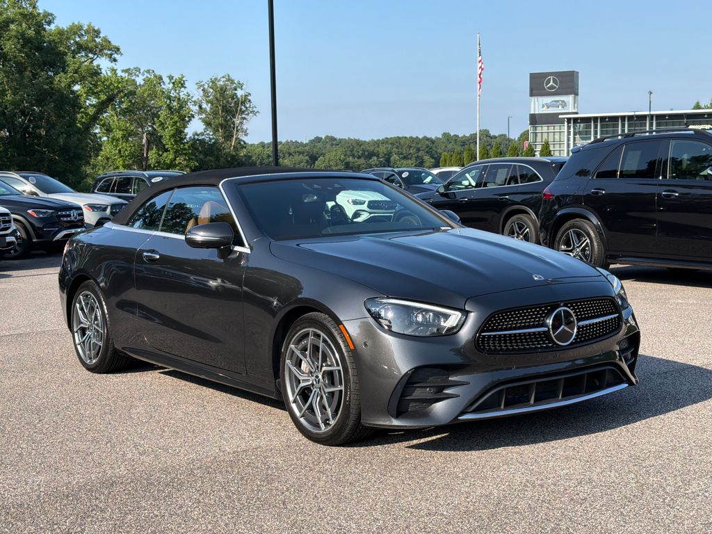 2022 Mercedes-Benz E-Class Convertible Rear-Wheel Drive 9-Speed Automatic