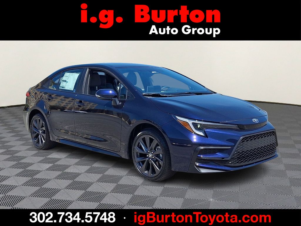 Bluprint 2026 Toyota Corolla Sedan Front-Wheel Drive Continuously Variable Transmission
