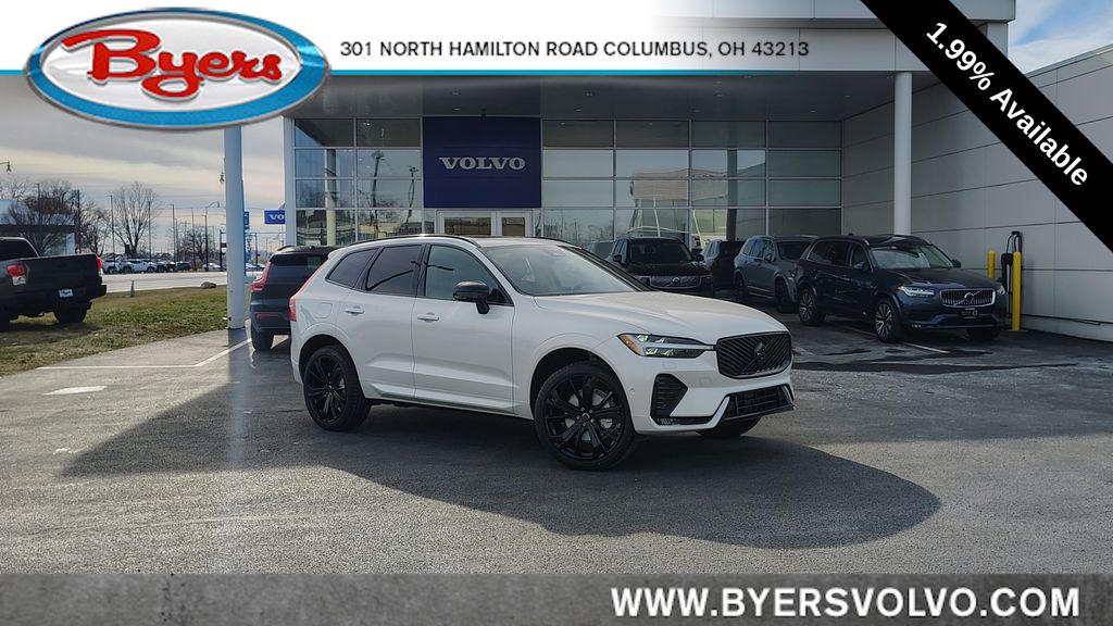Crystal White Metallic 2026 Volvo XC60 B5 Ultra Black Edition AWD SUV / Crossover All-Wheel Drive Automatic