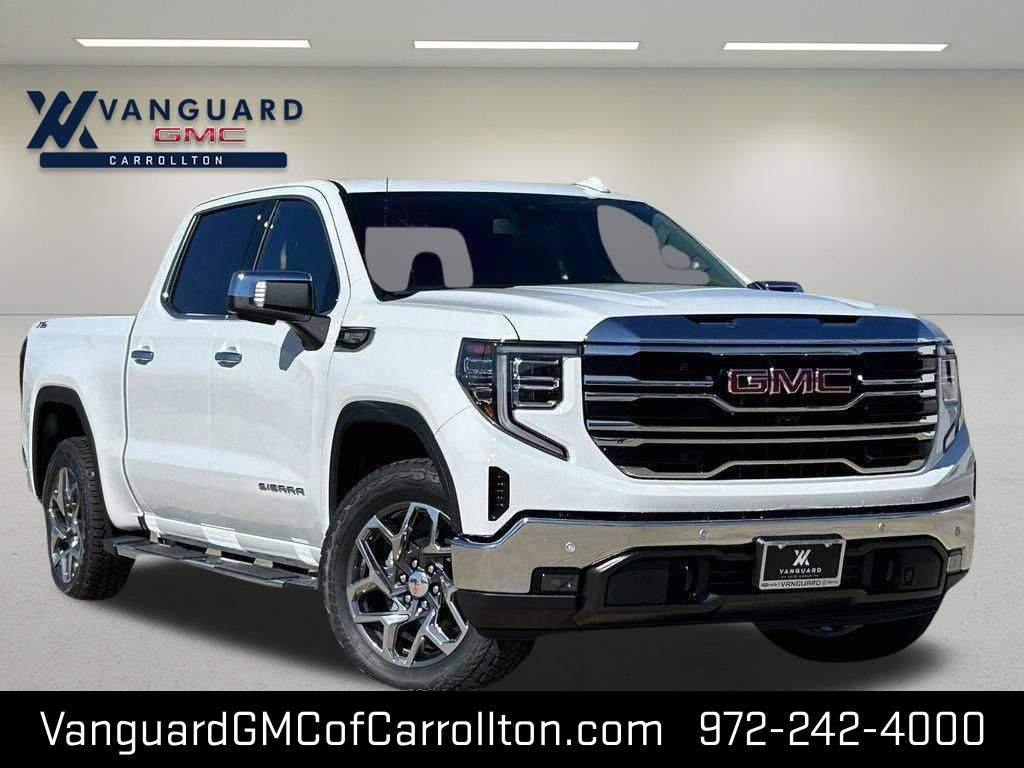 Summit White 2026 GMC Sierra 1500 Pickup Truck Four-Wheel Drive Automatic